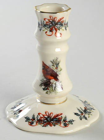 Winter Greetings 4" Candlestick
