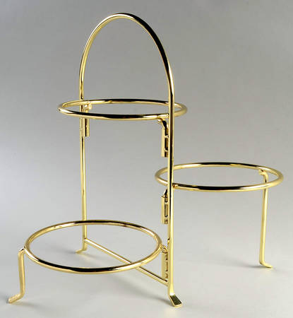 Winter Greetings Metal Tier Stand for Dip Bowl Motif Set