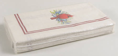 Winter Greetings Package of Paper Guest Towel Napkins
