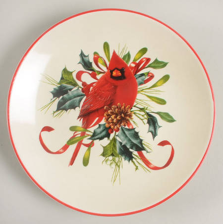Winter Greetings 6" Party Plate