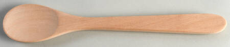 Winter Greetings Solid Wood Salad Serving Spoon