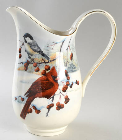 Winter Greetings 64 Oz Scenic Pitcher