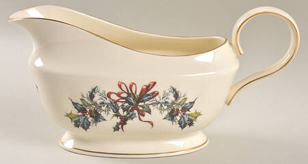 Winter Greetings Gravy Boat