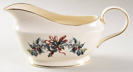 Winter Greetings Gravy Boat