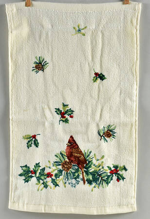 Winter Greetings Fingertip Towel-Cloth