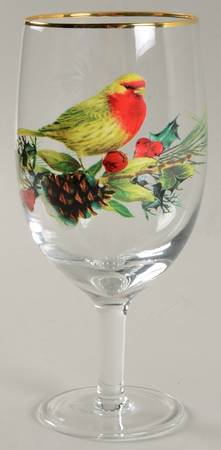Winter Greetings 12 Oz Glassware Iced Tea