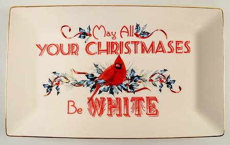 Winter Greetings 14" Sentiment Tray