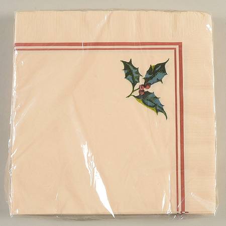 Winter Greetings Package of Paper Dinner Napkins