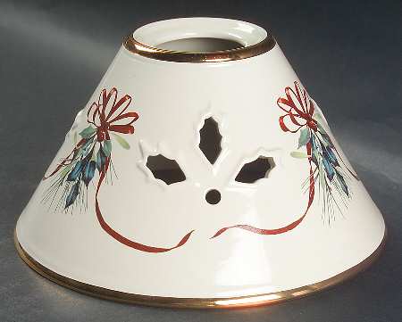 Winter Greetings Shade for Candlestick Lamp