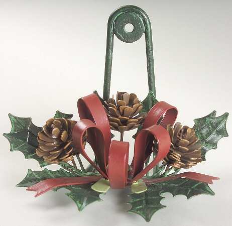 Winter Greetings Metal Plate Stand
