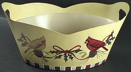 Winter Greetings Metal Ice Chest
