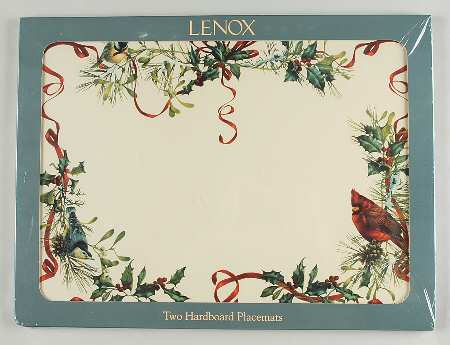 Winter Greetings (Set of 2) Corkboard Placemat