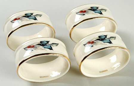Winter Greetings Napkin Ring - Set of 4