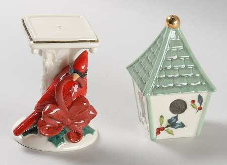Winter Greetings Figural Salt & Pepper Set
