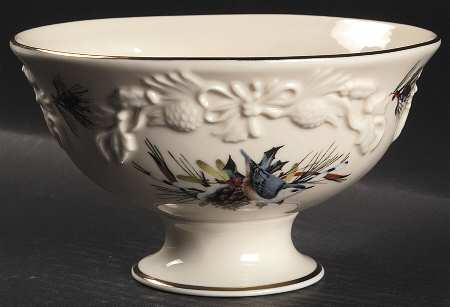 Winter Greetings 6" Candy Bowl by Lenox