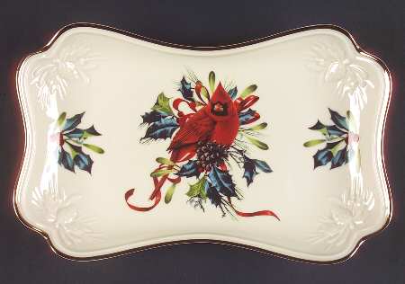 Winter Greetings Canape Tray