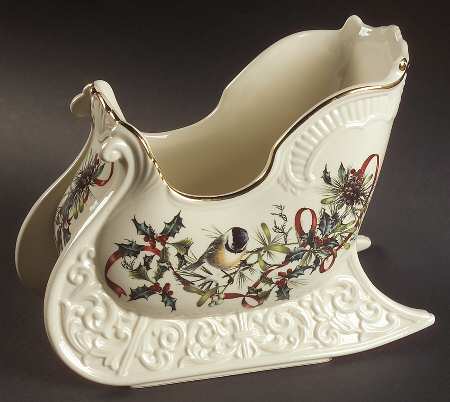 Winter Greetings Sleigh Centerpiece