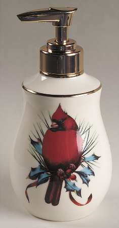 Winter Greetings Soap Dispenser