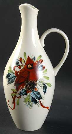 Winter Greetings Oil Jar/Cruet No Stopper