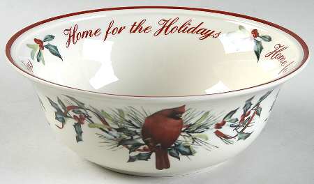 Winter Greetings Sentiment Bowl