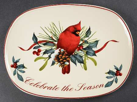 Winter Greetings 10" Sentiment Tray