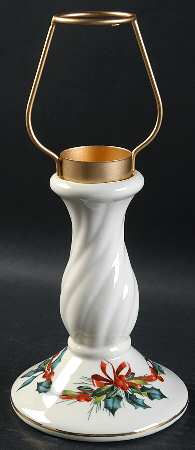 Winter Greetings Candle Lamp No Shade