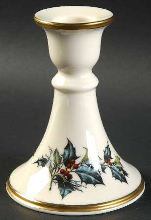 Winter Greetings 4" Candlestick