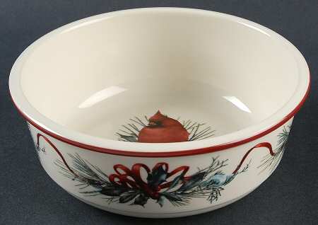 Winter Greetings Medium Serve & Store Bowl, No Lid