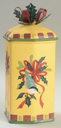 Winter Greetings Storage Tin