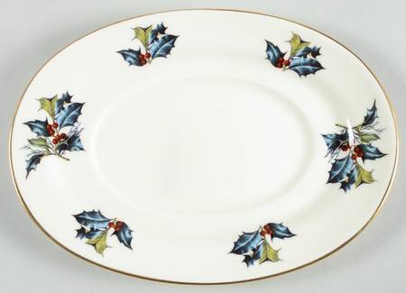 Winter Greetings Underplate for Gravy Boat