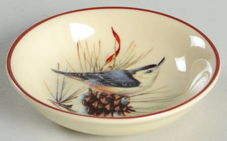Winter Greetings Individual Dip Dish