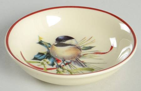 Winter Greetings Individual Dip Dish
