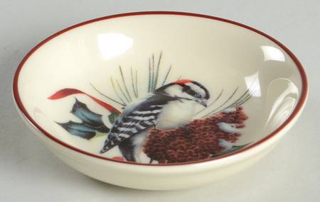 Winter Greetings Individual Dip Dish
