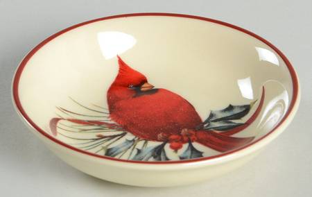Winter Greetings Individual Dip Dish
