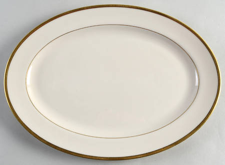 Windsor (Gold Backstamp) 13" Oval Serving Platter