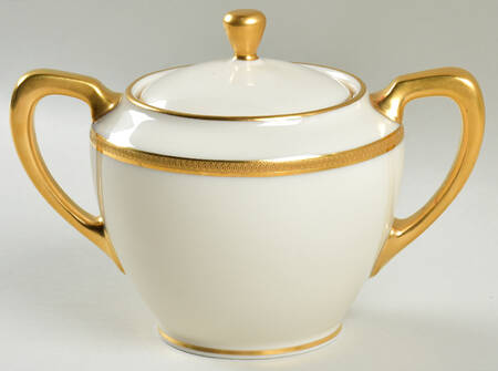 Windsor (Gold Backstamp) Sugar Bowl & Lid