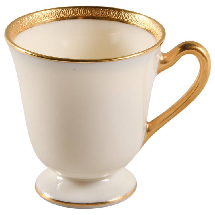 Windsor (Gold Backstamp) Footed Demitasse Cup