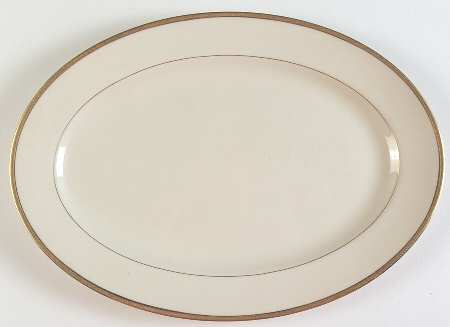 Windsor (Gold Backstamp) 16" Oval Serving Platter