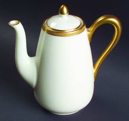 Windsor (Green Backstamp) Individual Coffee Pot & Lid