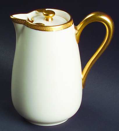 Windsor (Green Backstamp) Hot Milk Pitcher & Lid