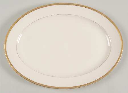 Windsor (Green Backstamp) 13" Oval Serving Platter