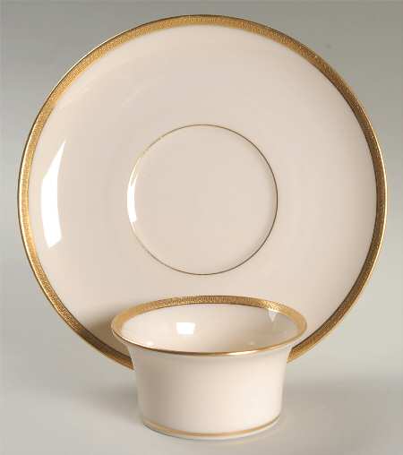 Windsor (Green Backstamp) Ramekin & Saucer Set