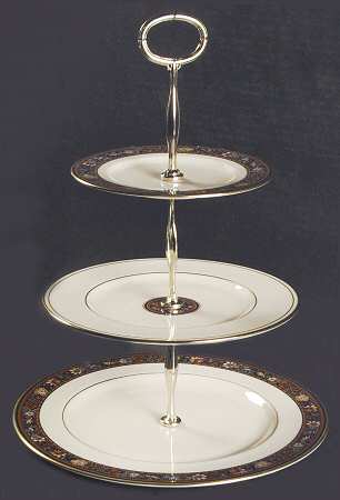 Witherspoon 13 7/8"-14 1/4" 3-Tiered Serving Tray(DP,SP,BB) HC