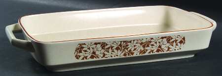 Woodspice (Trim On Edge) Large Rectangular Baker