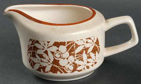 Woodspice (Trim On Edge) Creamer