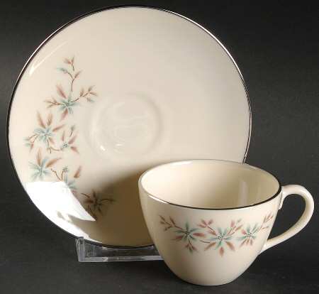 Wyndcrest Flat Demitasse Cup & Saucer Set