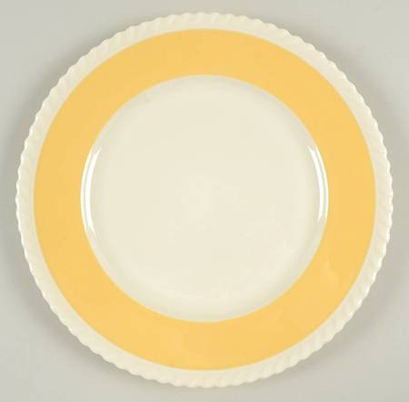 Gadroon Yellow (Rim) by Lenox