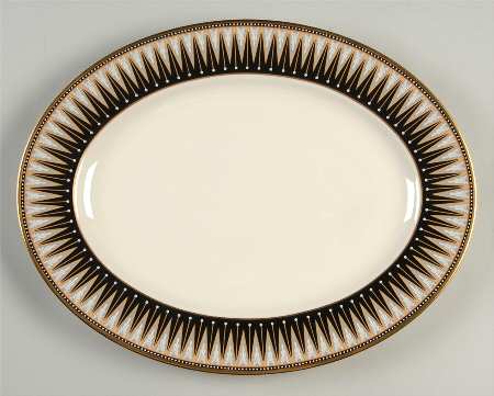 Zerlina 13" Oval Serving Platter