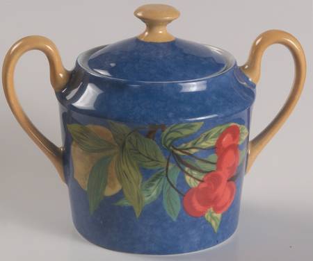 Jardin Bleu Sugar Bowl & Lid