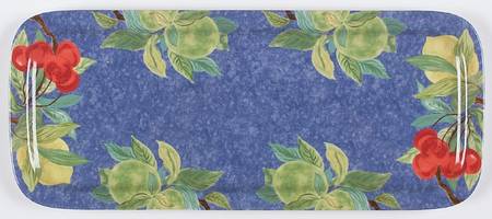 Jardin Bleu Oblong Cake Plate